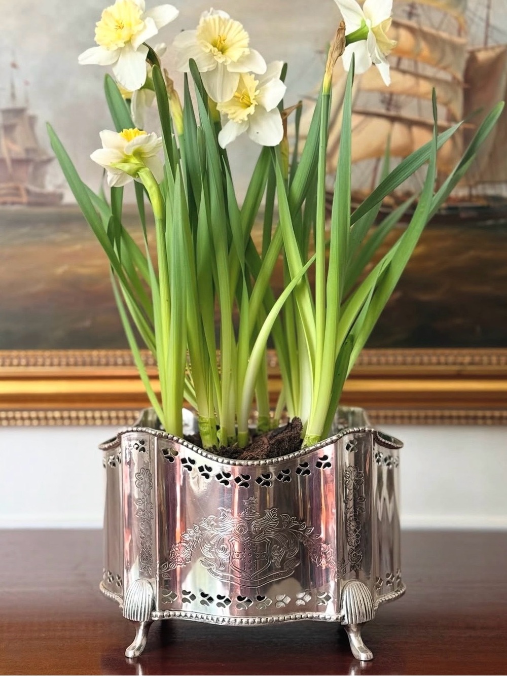 Silver Planter